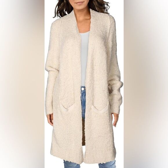 Free People Womens Wool Blend Duster - Picture 1 of 9